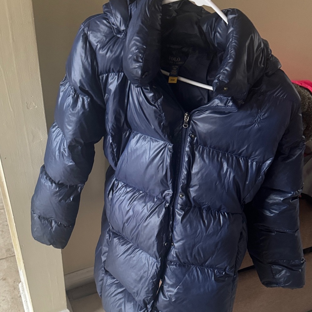 Authentic like New Polo by Ralph Lauren Kids Dark Blue Puffer Coat